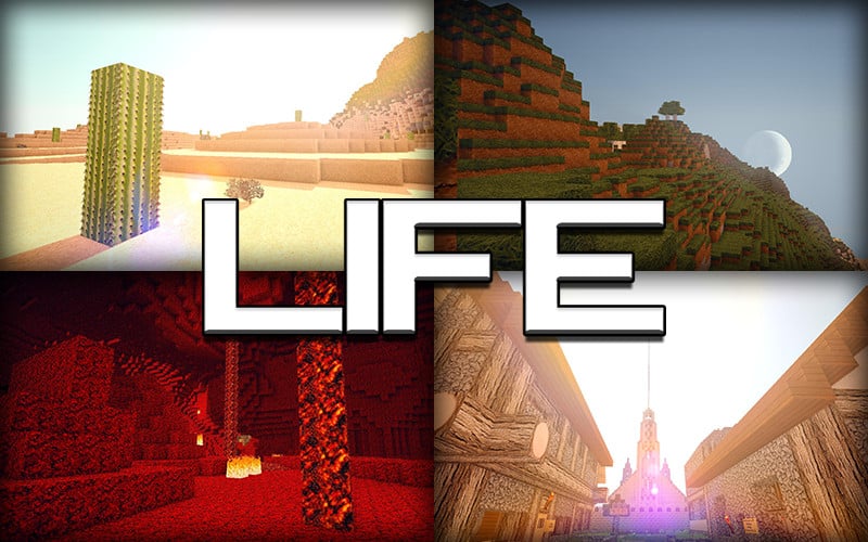 Life HD Texture Pack para Minecraft 1.8
