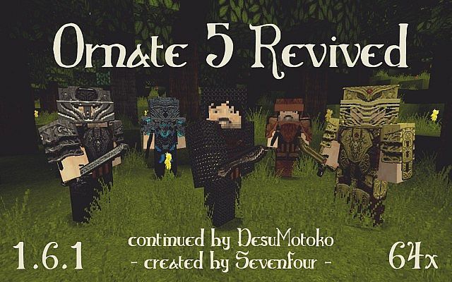 Ornate 5 Revived Resource Pack 1.8.8  Texture Packs