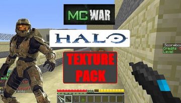 Halo MC – WAR Resource Pack 1.7.10