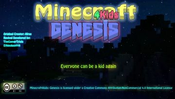 Minecraft 4Kids Genesis Resource Pack 1.19 / 1.18