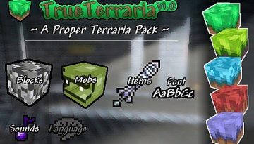 True Terraria Resource Pack 1.7.10