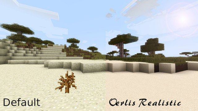 Oerlis Realistic - Textura para Minecraft PE 1.16 - Mundo Android