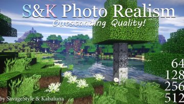 S&K Photo Realism Resource Pack 1.9.4 / 1.8.9