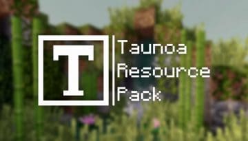 Taunoa Resource Pack 1.12.2 / 1.11.2