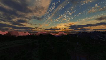 Realistic Sky Resource Pack 1.19 / 1.18