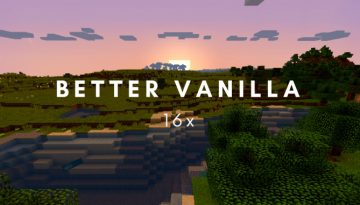 Better Vanilla Resource Pack 1.13.2 / 1.12.2