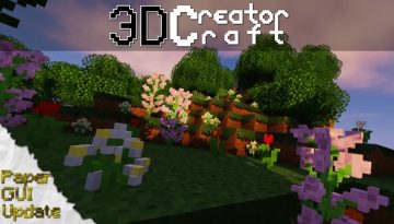 3D CreatorCraft Resource Pack 1.15 / 1.14