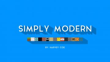 Simply Modern Resource Pack 1.11.2 / 1.10.2