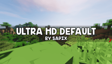 ULTRA HD Default Resource Pack 1.12.2 / 1.11.2