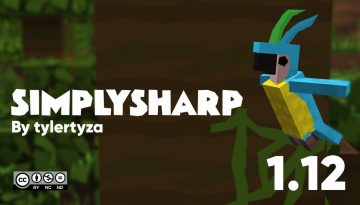 Tyza’s SimplySharp Resource Pack 1.12.2