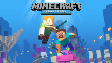 Minecraft Promo Art Resource Pack 1.13.2 / 1.12.2