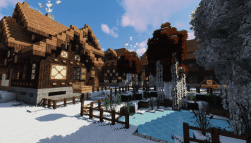 Winthor Winter Resource Pack 1.13.2 / 1.12.2