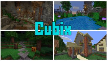 Cubix Resource Pack 1.16 / 1.15