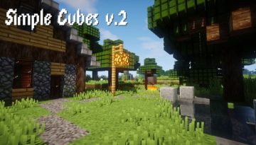 Simple Cubes! Resource Pack 1.14 / 1.13