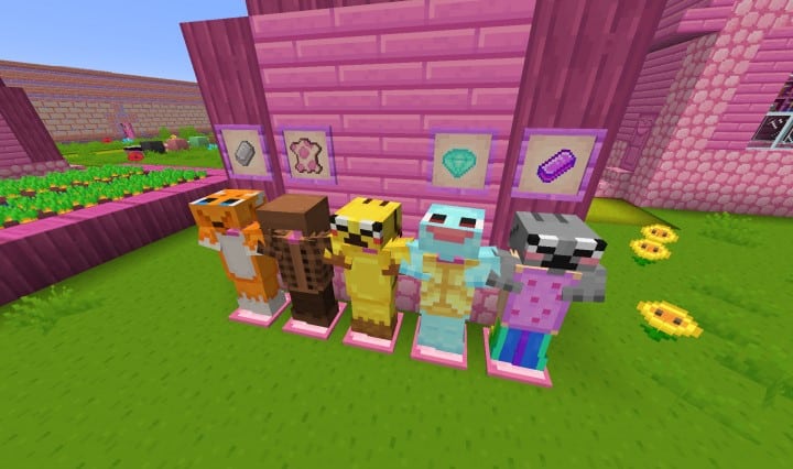 Serendipity Gaming on X: I literally love the Kawaii world Minecraft  texture pack so much 💕 it's so cuuuuute!!! #minecraft #cuteminecraft  #minecraftresourcepack  / X