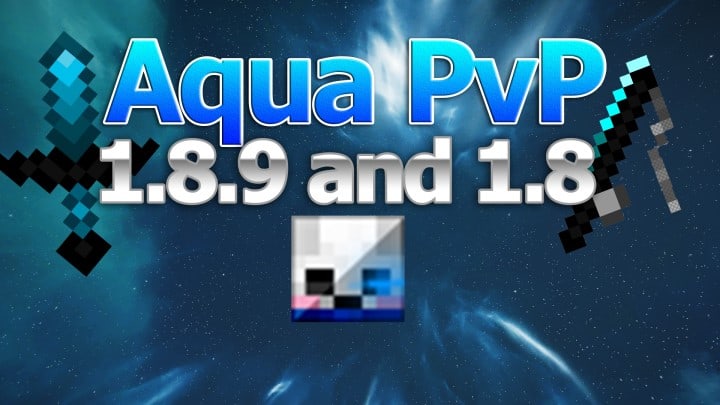 Aqua PvP V3 1.8.9 | Texture Packs