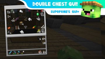 Supofome’s New GUI+ Resource Pack 1.14 / 1.13