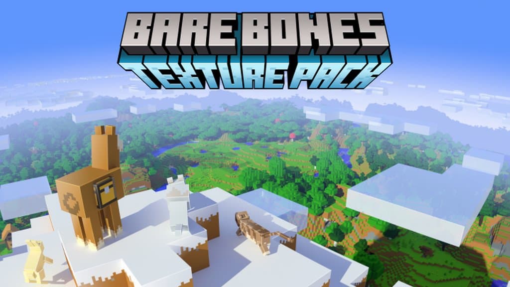 Bare Bones x Fresh Animations Minecraft Texture Pack