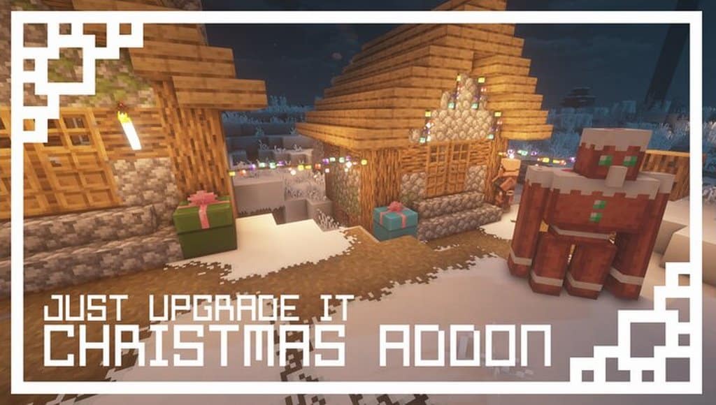 Christmas Ender Chest Minecraft Texture Pack