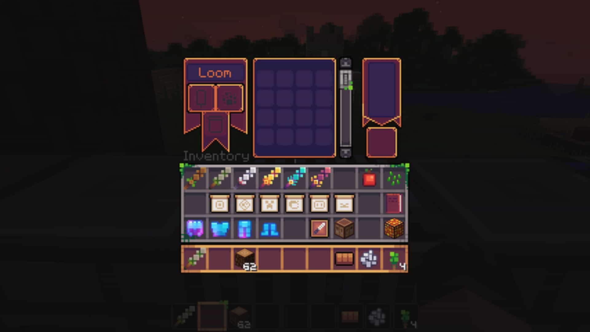 Red GUI texture pack for Minecraft pocket edition Minecraft Texture Pack
