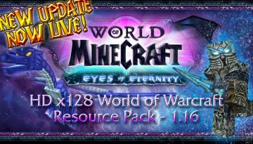 World of Minecraft Resource Pack 1.16 / 1.15