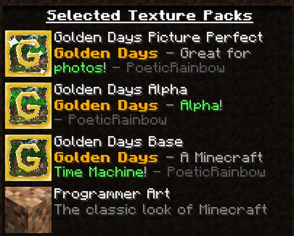 Classic/Alpha Pack (1.19 - 1.19.4) Minecraft Texture Pack