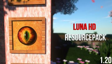 Luna HD Resource Pack 1.19 / 1.18