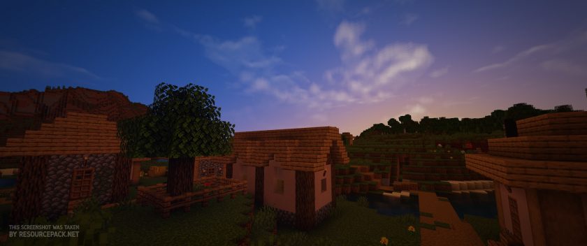 I got these shaders for Minecraft pocket edition similar to ray tracing and  so I took a picture of a villager house I modified with the mod : r/ Minecraft