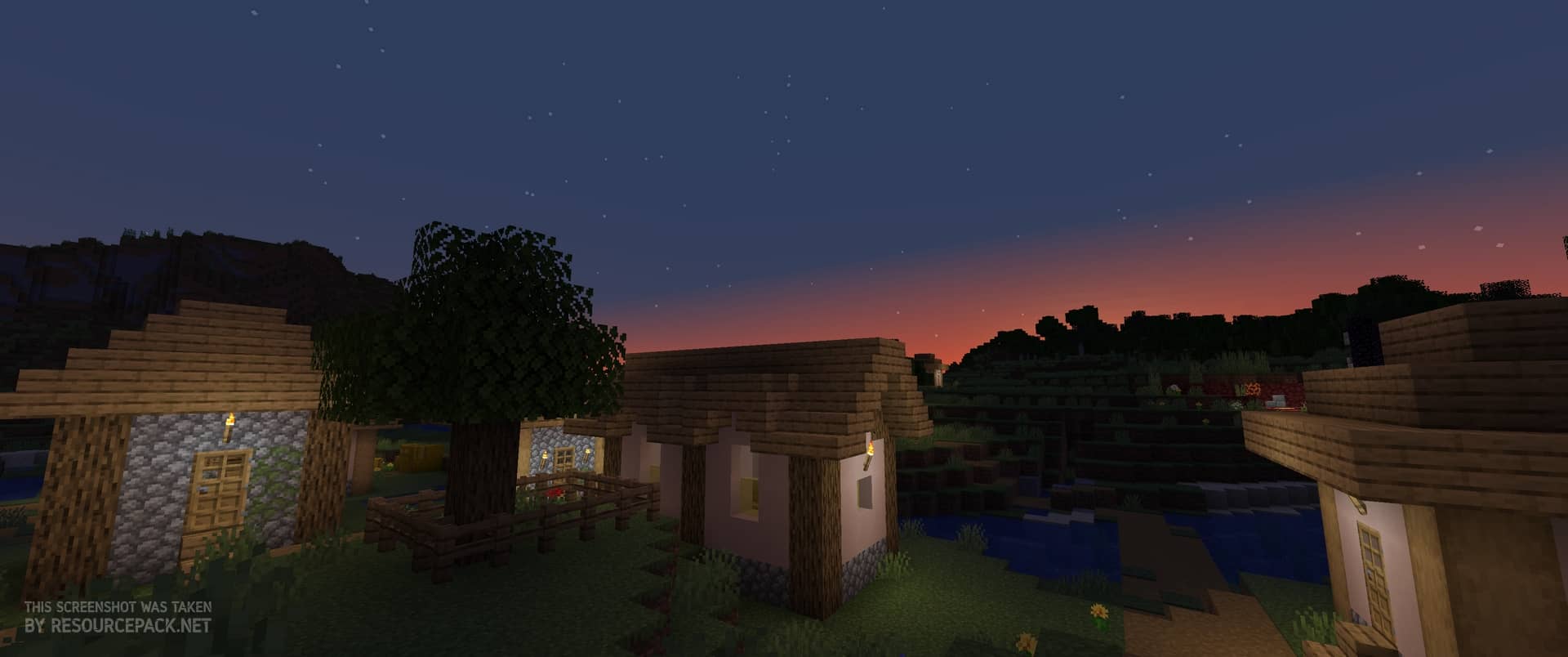 I got these shaders for Minecraft pocket edition similar to ray tracing and  so I took a picture of a villager house I modified with the mod : r/ Minecraft