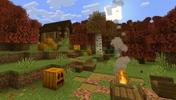 Default Style Fall Resource Pack 1.20 / 1.19