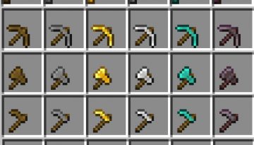 Tiny PVP Swords and Tools Resource Pack 1.21 / 1.20